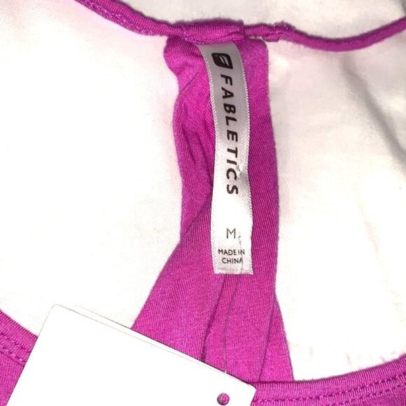 Fabletics Womens Magenta Halter Maxi Dress Medium - Picture 4 of 7